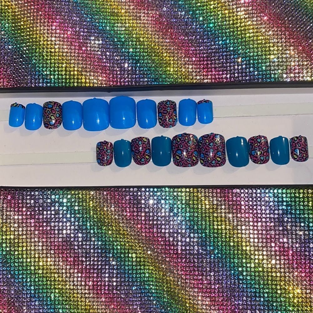 Short reusable custom Press On Nails 🔥All Press On Nails are on Sale!